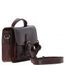 Ashwood Leather Mini Crossbody Satchel Bag - Brandy P-61