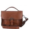 Ashwood Leather Mini Crossbody Satchel Bag - Tan P-61