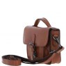 Ashwood Leather Mini Crossbody Satchel Bag - Tan P-61