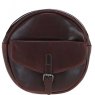 Ashwood Leather Round Crossbody Bag - Brandy P-66
