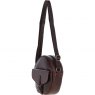 Ashwood Leather Round Crossbody Bag - Brandy P-66