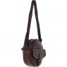 Ashwood Leather Round Crossbody Bag - Brandy P-66