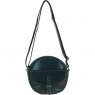 Ashwood Leather Round Crossbody Bag - Green P-66