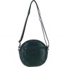 Ashwood Leather Round Crossbody Bag - Green P-66