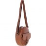 Ashwood Leather Round Crossbody Bag - Tan P-66
