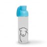 Herdy Hello RPET Water Bottle - Blue