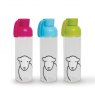 Herdy Hello RPET Water Bottle - Blue