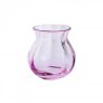 Dartington Crystal Artisan Collection Round Vase - Pink