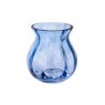 Dartington Crystal Artisan Collection Round Vase - Iron Blue