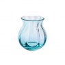 Dartington Crystal Artisan Collection Round Vase - Teal