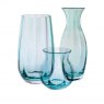 Dartington Crystal Artisan Collection Slim Vase - Teal