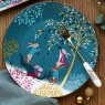 Sara Miller Woodland Tales Set of 4 Plates Assorted