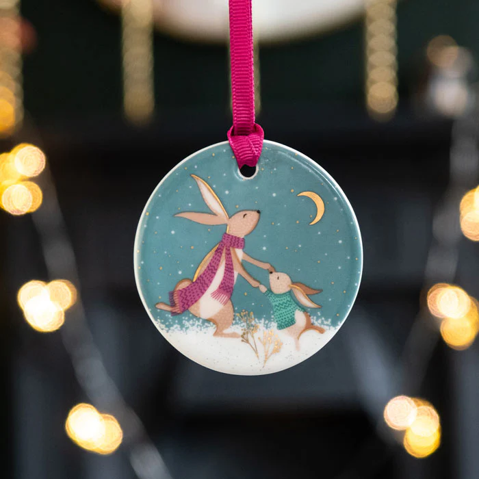Sara Miller Woodland Tales Ornaments Set of 3