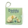 Jellycat Daddy Loves Me Fabric Book
