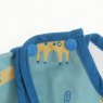 Ziggle Coverall Feeding Bib - Giraffe & Elephant