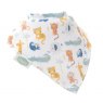 Ziggle Baby Bandana Dribble Bib - Savanna Animals