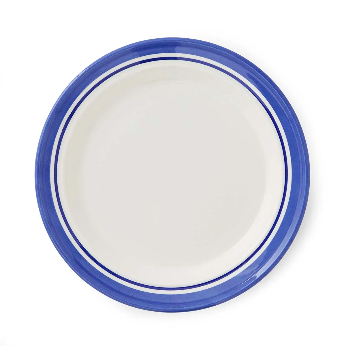Portmeirion Home Potter's Stripe 8 Inch Side Plate Blue