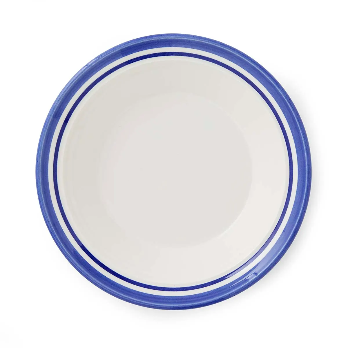 Portmeirion Home Potter's Stripe Soup Plate Blue