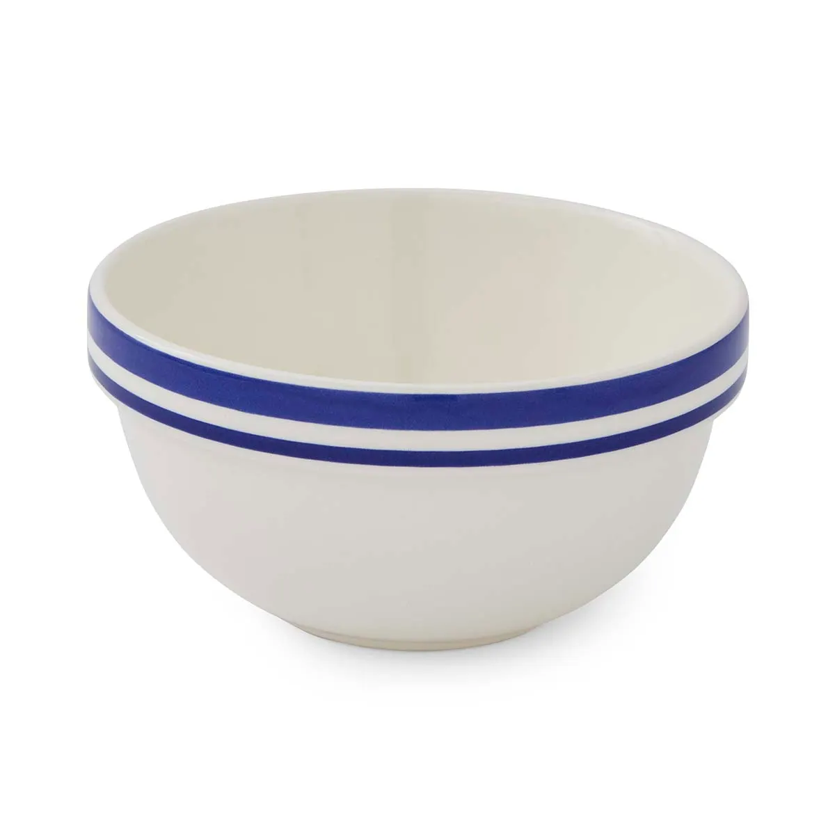 Portmeirion Home Potter's Stripe 5 Inch Stacking Bowl Blue