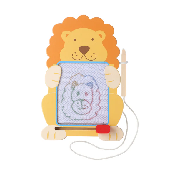 Orange Tree Toys Lion Sketch Board