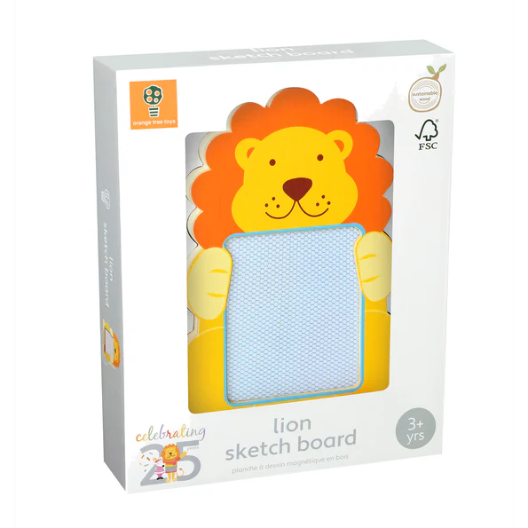 Orange Tree Toys Lion Sketch Board