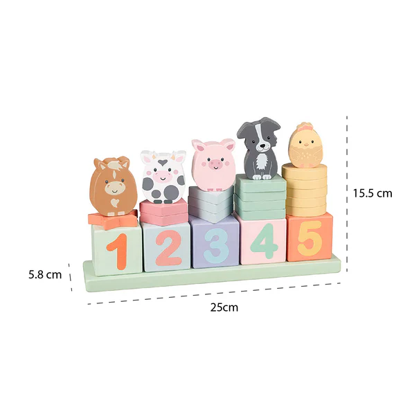 Orange Tree Toys Orange Tree Toys Farmyard Animal Counting Game