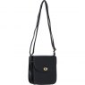 Ashwood Leather Medium Crossbody Black V81
