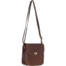 Ashwood Leather Medium Crossbody Brown V81