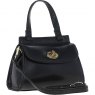 Ashwood Leather Small Grab Bag Black V82