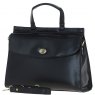 Ashwood Leather Large Grab Bag Black V84