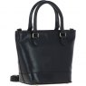 Ashwood Leather Small Bucket Bag Black V86B