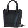 Ashwood Leather Small Bucket Bag Black V86B