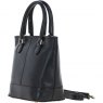 Ashwood Leather Small Bucket Bag Black V86B