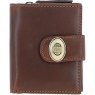 Ashwood Leather Lock Purse Brown V90
