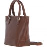 Ashwood Leather Small Bucket Bag Brown V86B