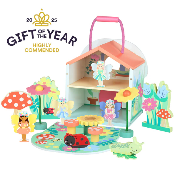 Orange Tree Toys Fairy House Play Set