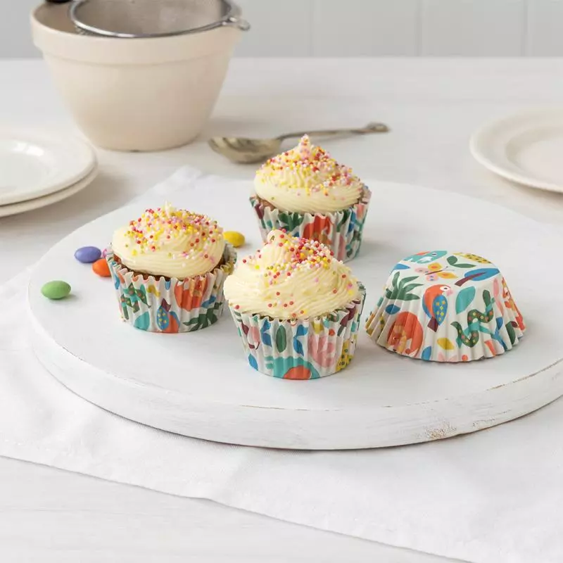 Rex London Cupcake Cases - Wild Wonders Pack of 50