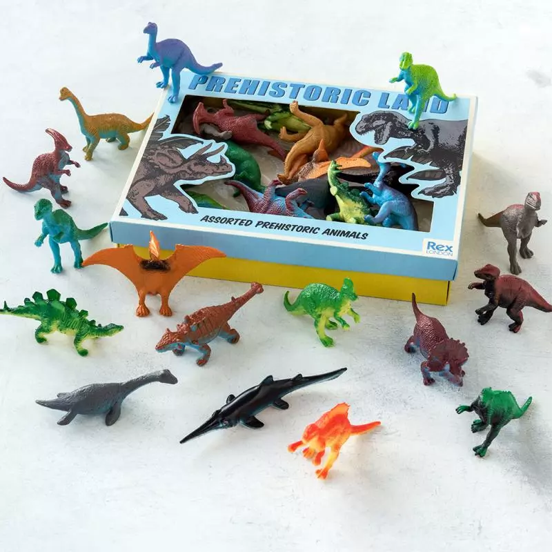 Rex London Assorted Dinosaurs (Box of 16)