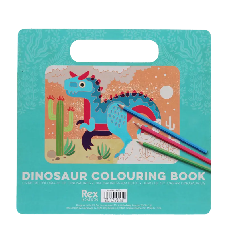 Rex London Rex London Colouring Book - Baby Dinos
