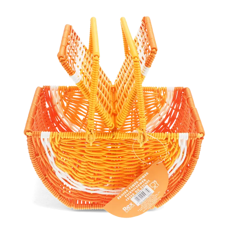 Rex London Little Fruit Picnic Basket Orange