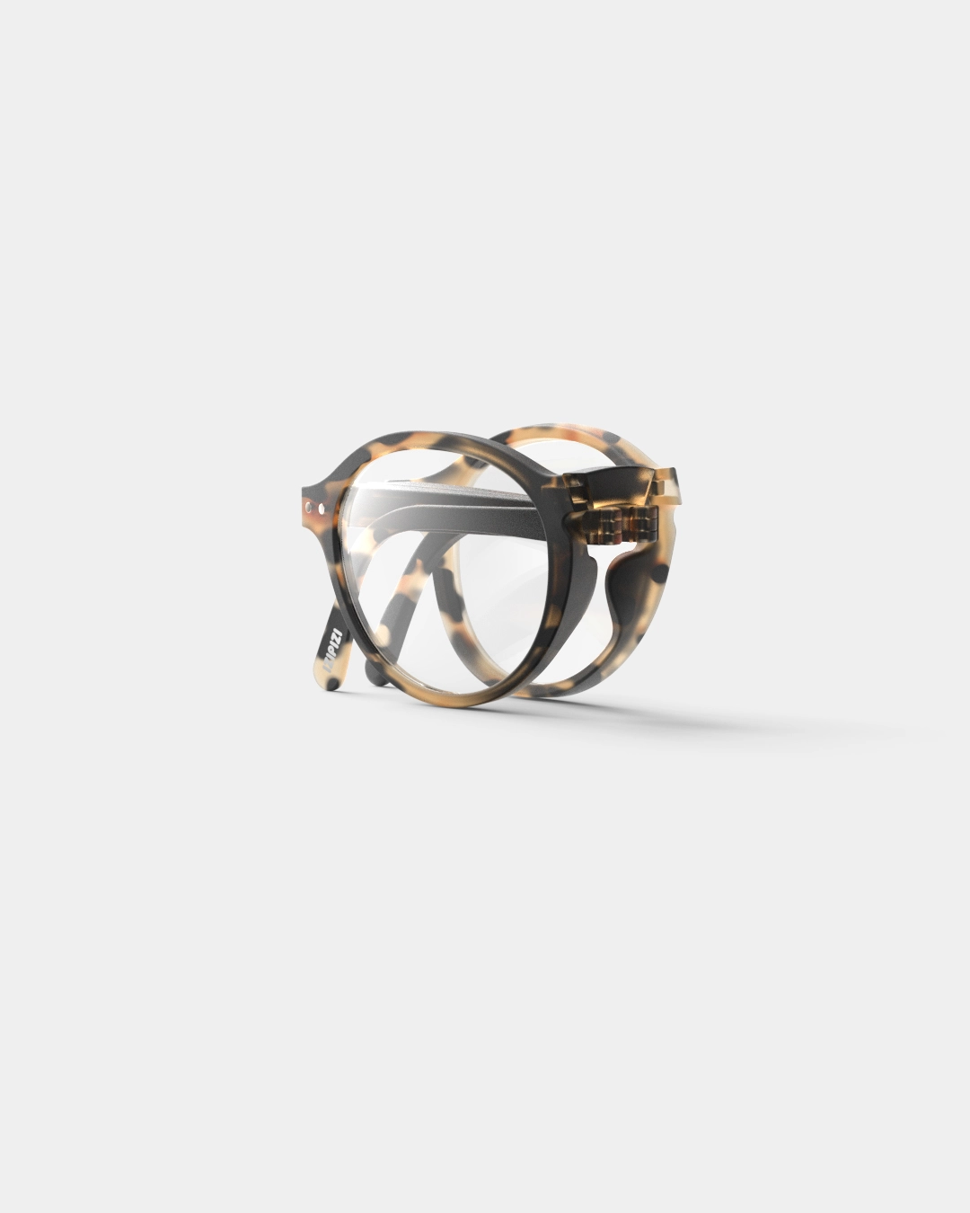 IZIPIZI #F Light Tortoise Foldable Reading Glasses