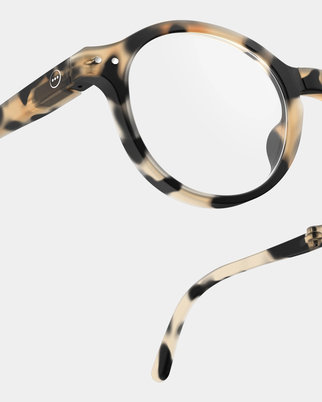 IZIPIZI #F Light Tortoise Foldable Reading Glasses