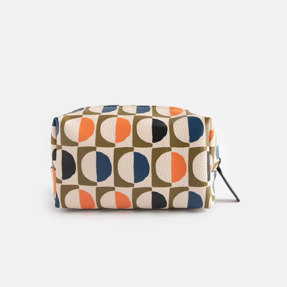 Caroline Gardener Geo Circles Wash Bag