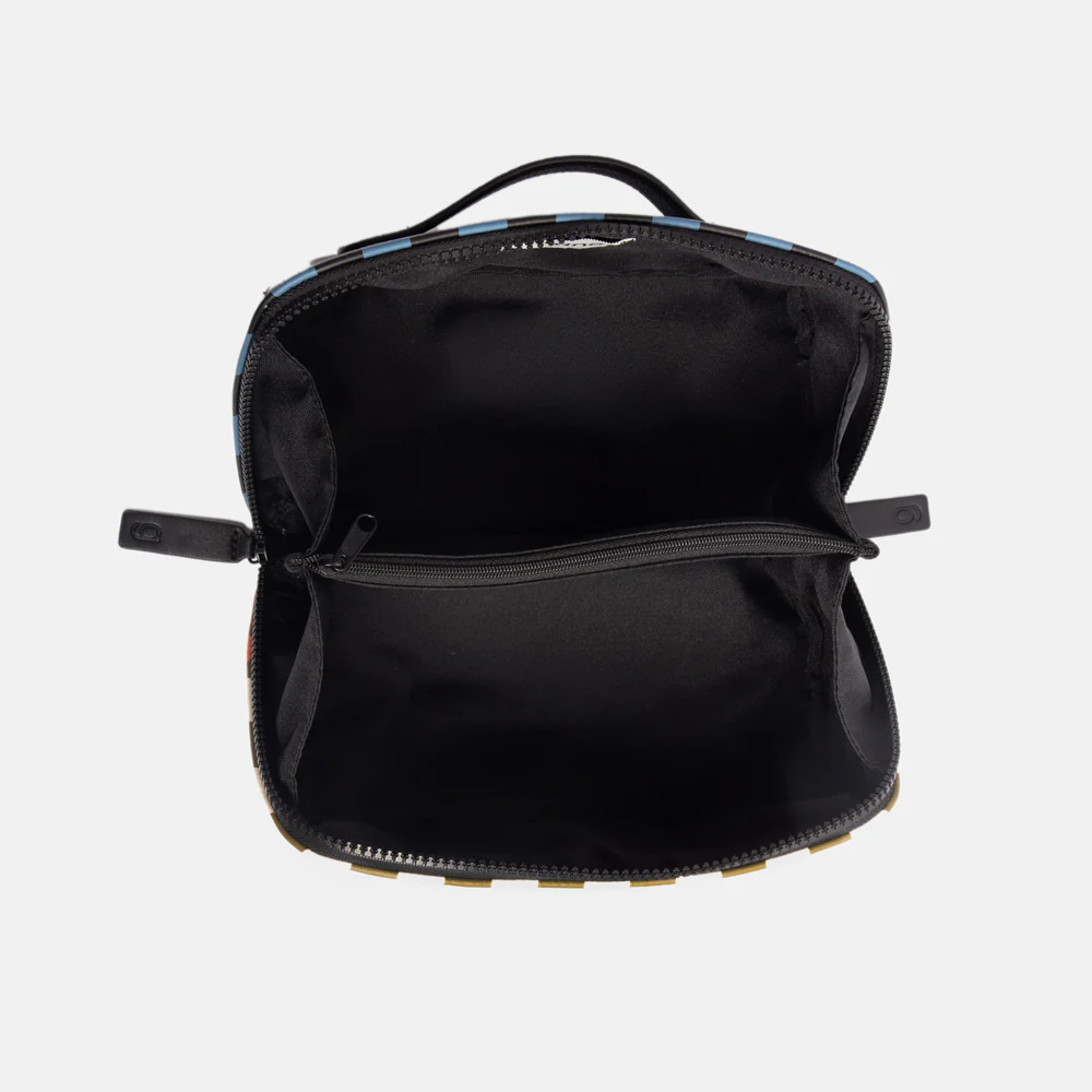 Caroline Gardner Retro Stripe Flat Lay Wash Bag