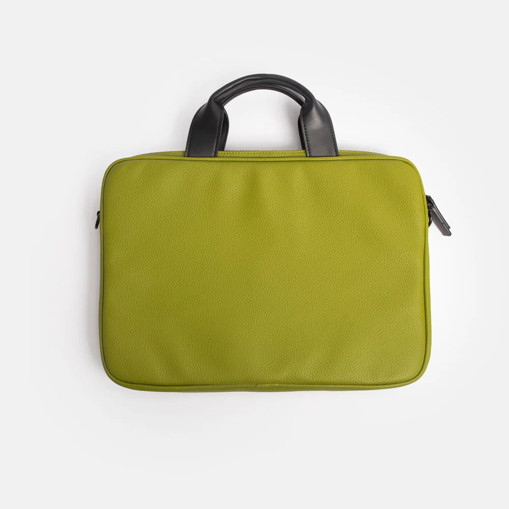 Caroline Gardner Moss Green 16" Laptop Bag