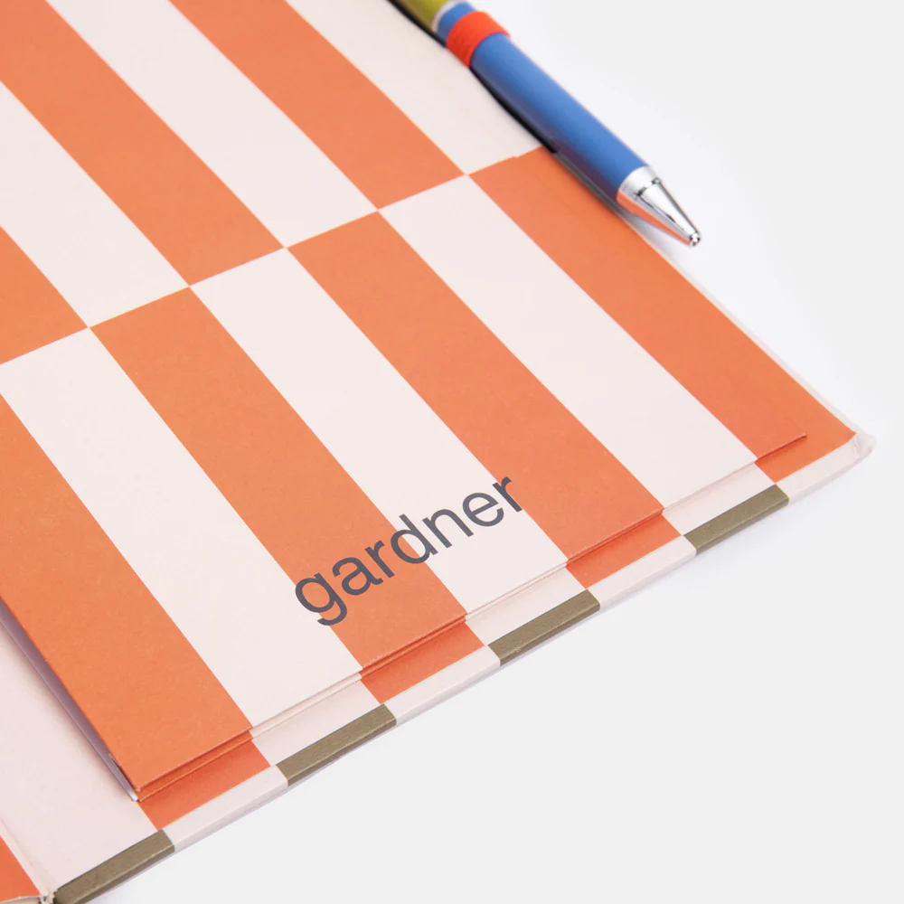 Caroline Gardner Caroline Gardner Block Stripe Casebound Notebook & Pen Set