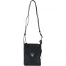 Ashwood Leather Twist Lock Crossbody Bag - Black Y-51