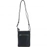 Ashwood Leather Twist Lock Crossbody Bag - Black Y-51