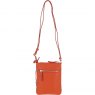 Ashwood Leather Twist Lock Crossbody Bag - Orange Y-51
