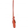 Ashwood Leather Twist Lock Crossbody Bag - Orange Y-51